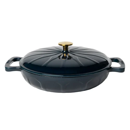 Alternative view of Luxe 3.6 Quart Enameled Cast Iron Braiser