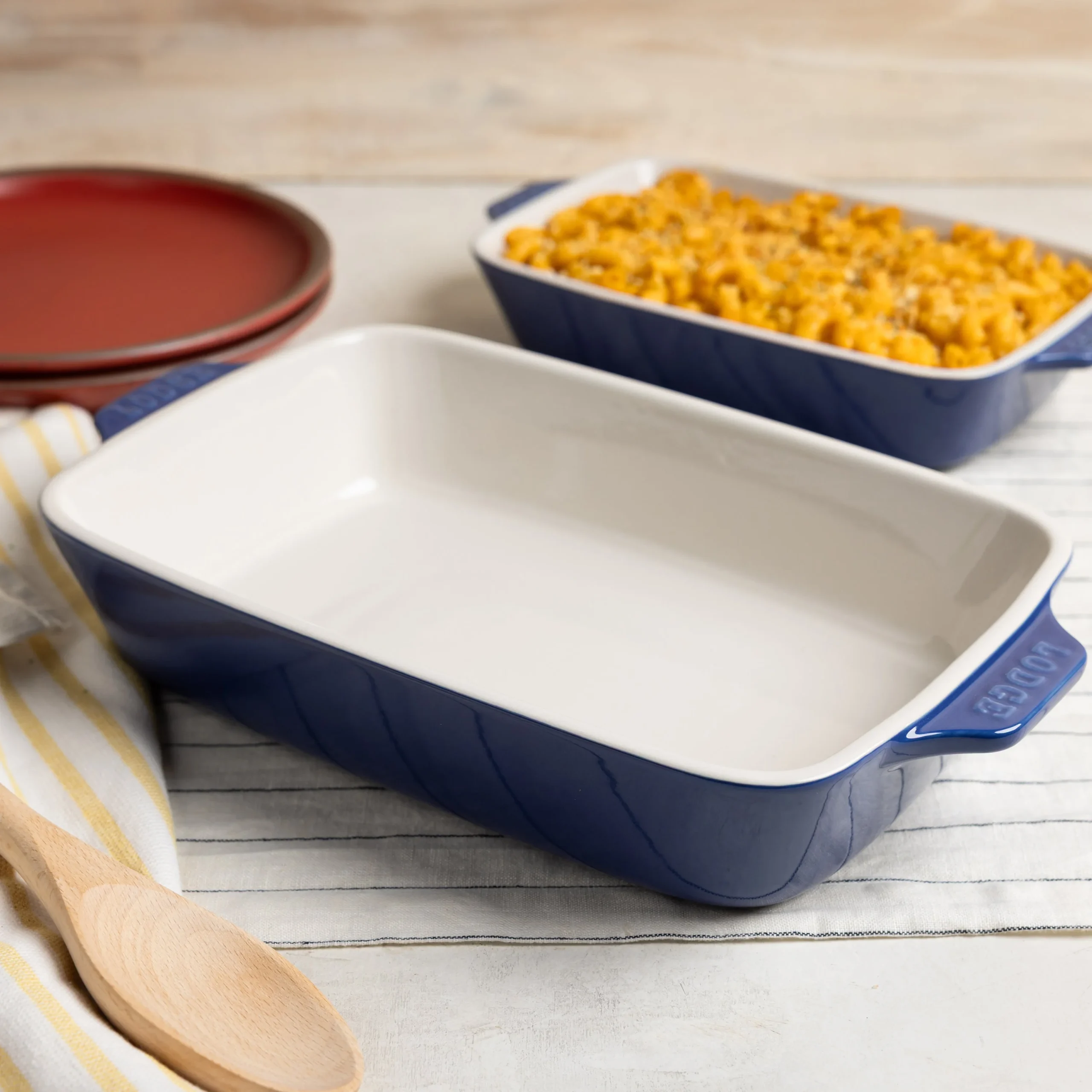 Medium Stoneware Casserole Dish, 11 x 7.5 Inch - Image 18