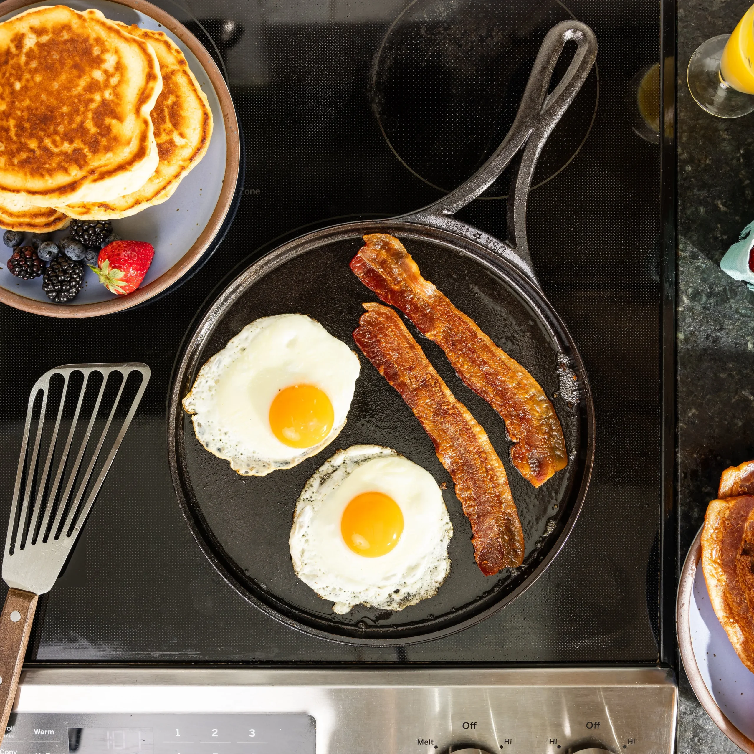 Blacklock 11 Inch Lightweight Cast Iron Griddle - Image 6