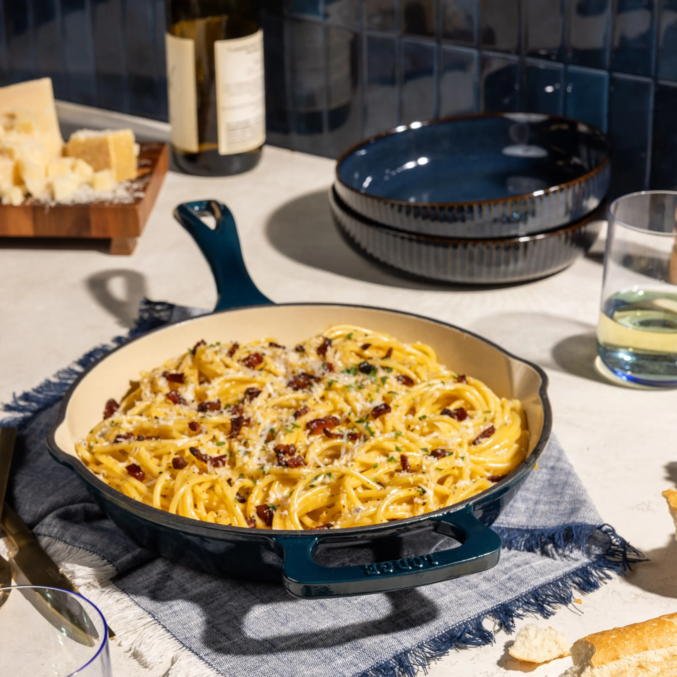 Luxe 11 Inch Enameled Cast Iron Skillet - Image 15