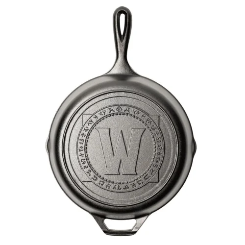 Alternative view of 10.25 Inch Seasoned Cast Iron World of Warcraft Skillet