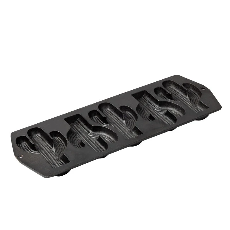 Seasoned Cast Iron Cactus Pan - Image 2