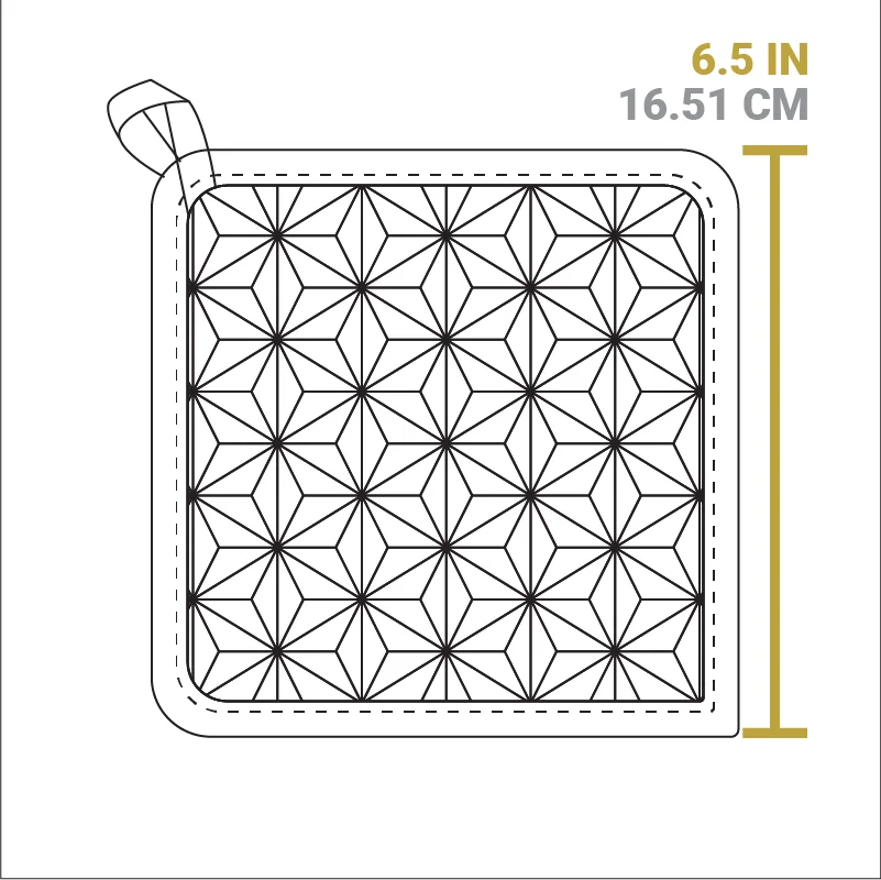 Silicone and Fabric Potholder - Image 7