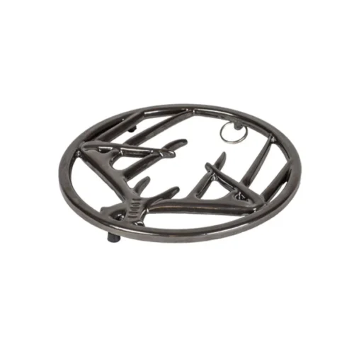 Alternative view of Enameled Antler Trivets