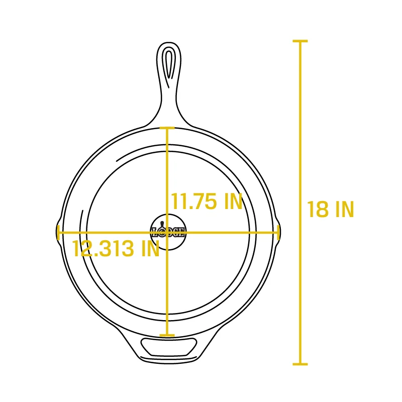 Classic Cast Iron Skillets - Image 15