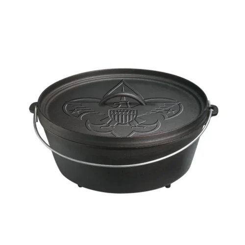 Cast Iron Boy Scout Camp Dutch Oven