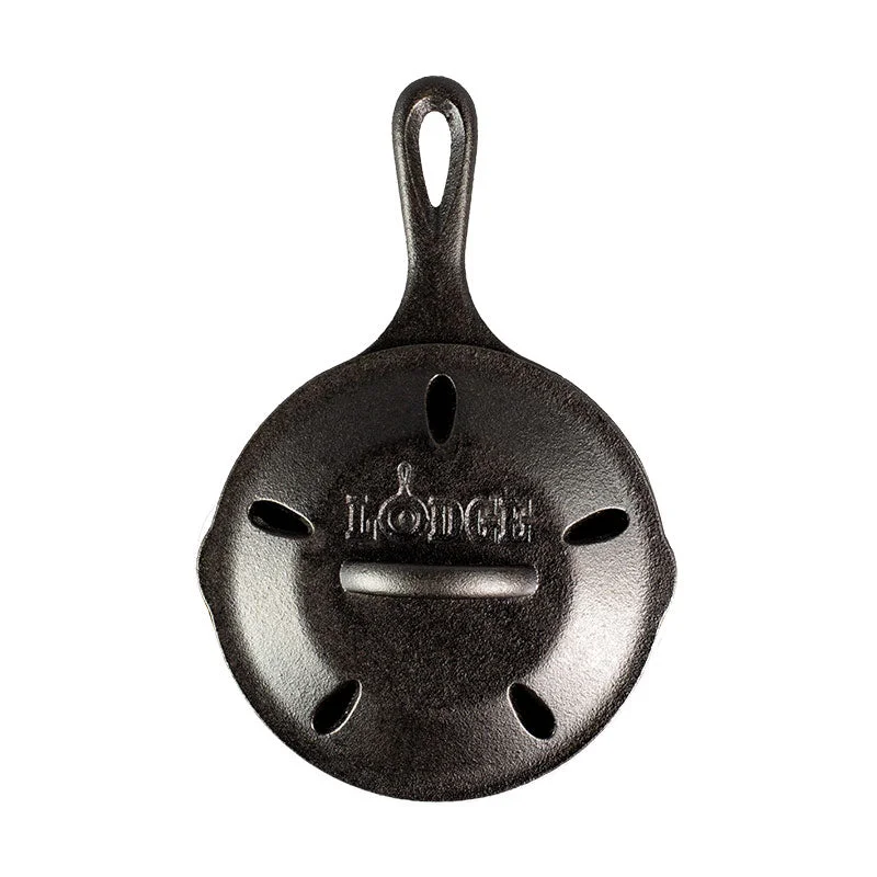 6.5 Inch Seasoned Cast Iron Smoker Skillet - Image 9