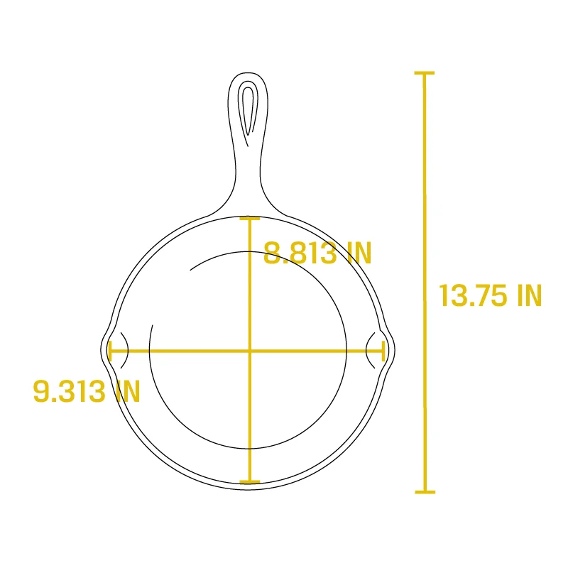 Classic Cast Iron Skillets - Image 12