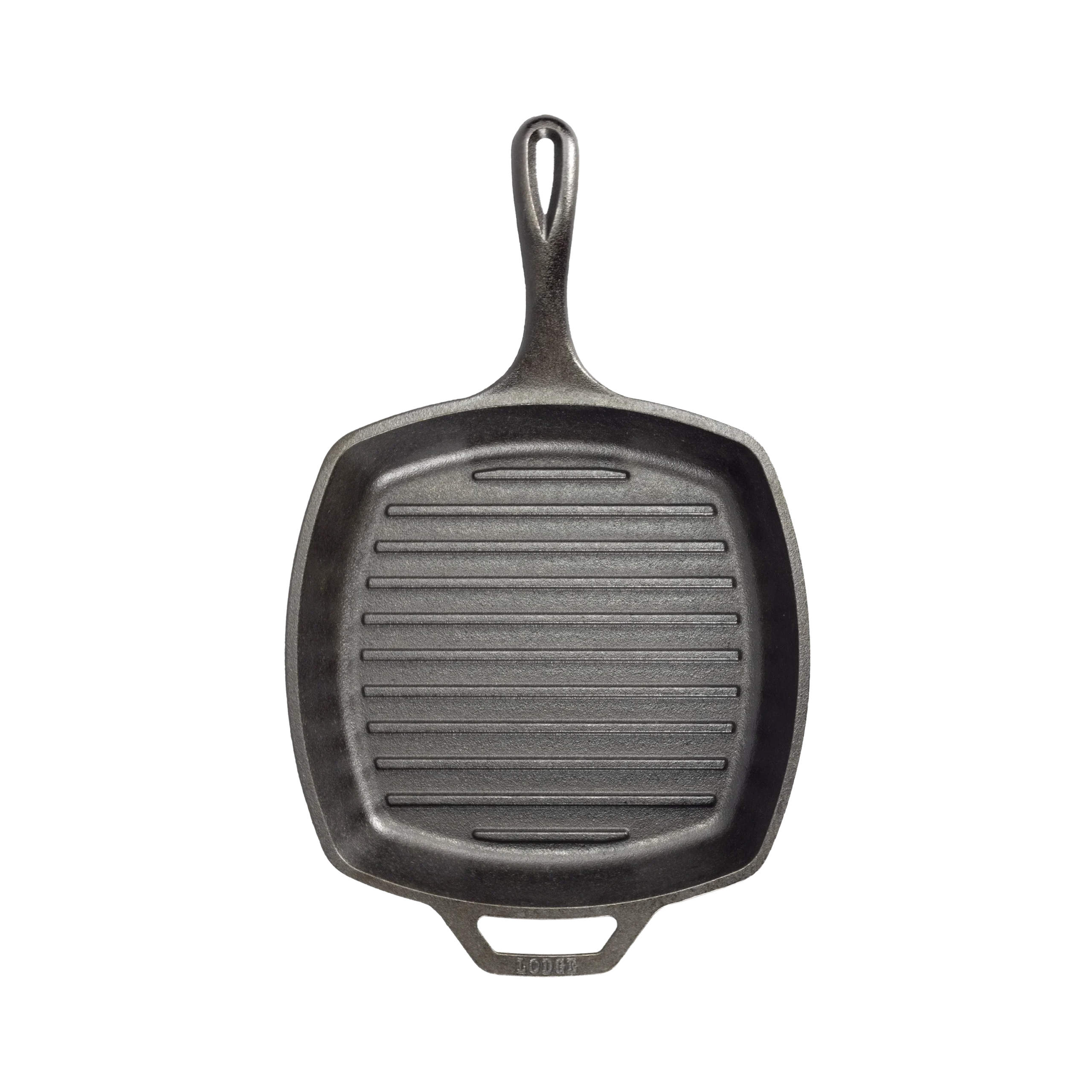 10.5 Inch Square Cast Iron Grill Pan - Image 2