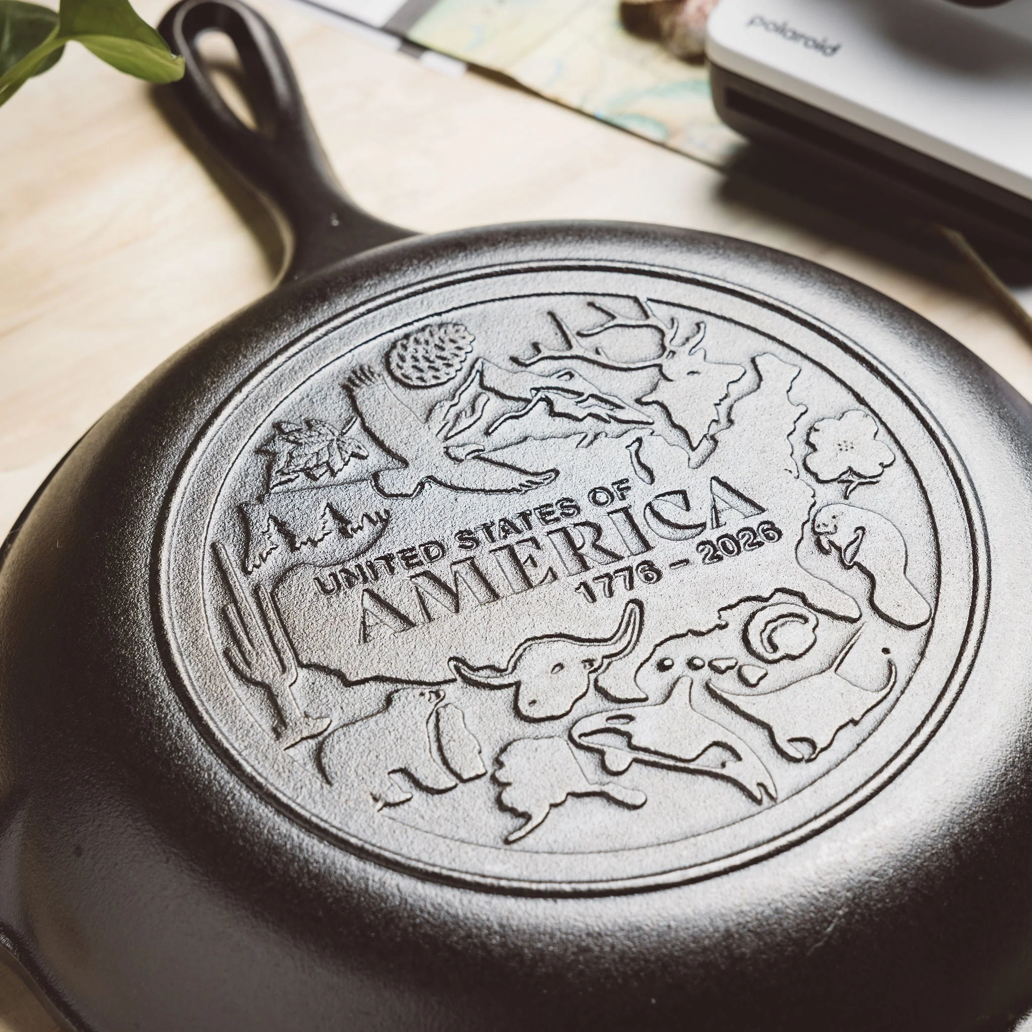 Lodge Chef Collection 10 Inch Seasoned Cast Iron Skillet, USA Frontier - Image 4