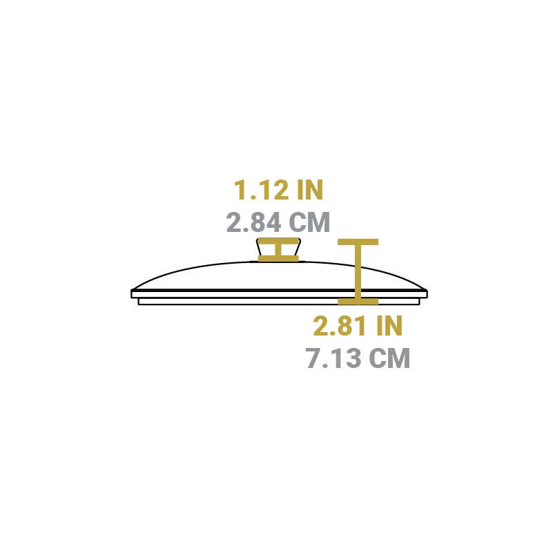 Chef Collection 12 Inch Cast Iron Everyday Pan - Image 6