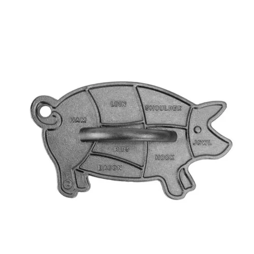 Alternative view of Seasoned Cast Iron Pig Press