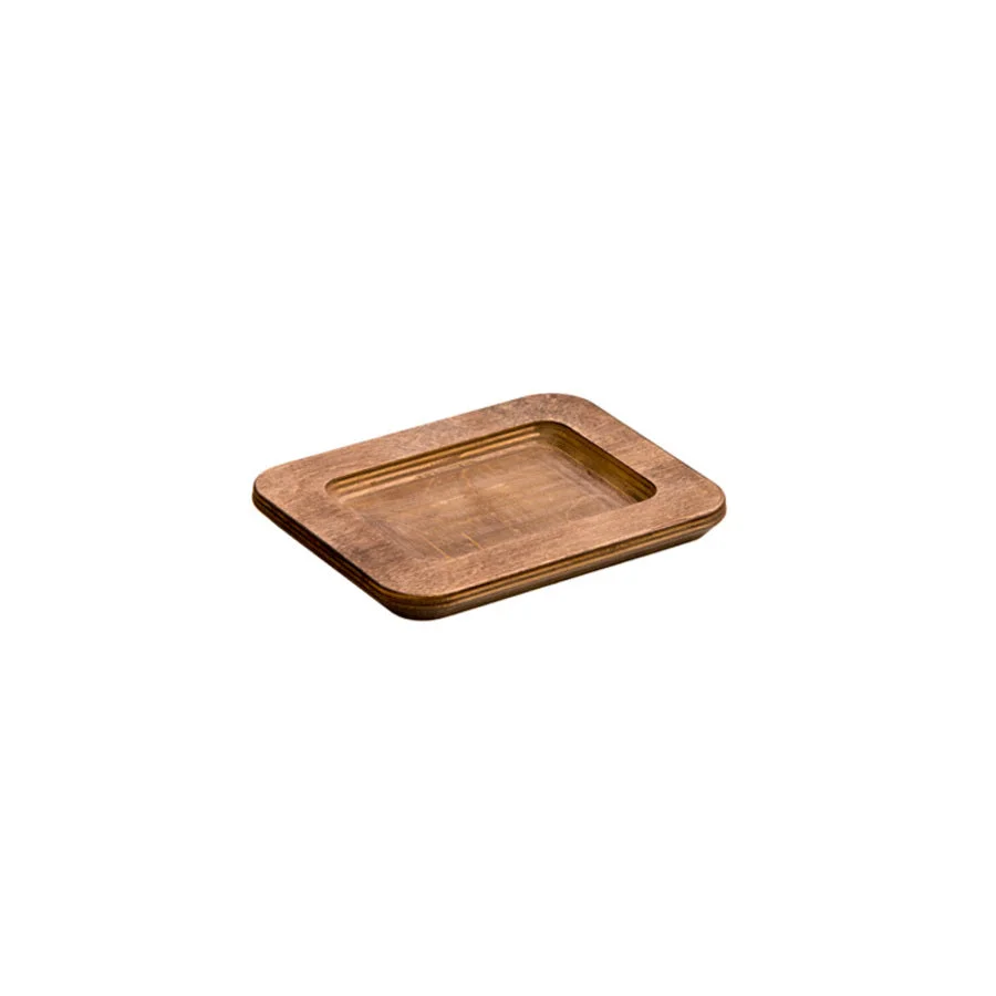10 Ounce Rectangular Walnut Wood Underliner - Image 6