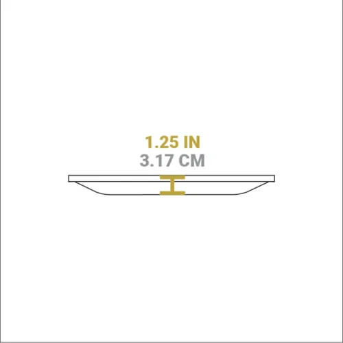 Alternative view of Oval Silicone Underliner
