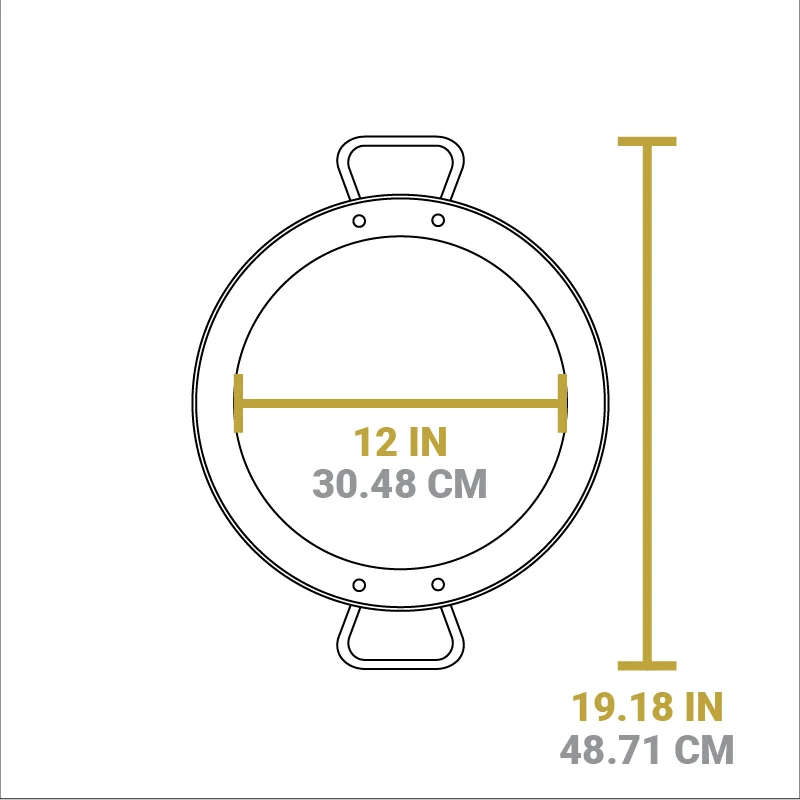 Carbon Steel Dual Handle Pan - Image 11
