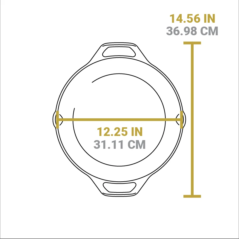 Cast Iron Dual-Handle Pan - Image 42