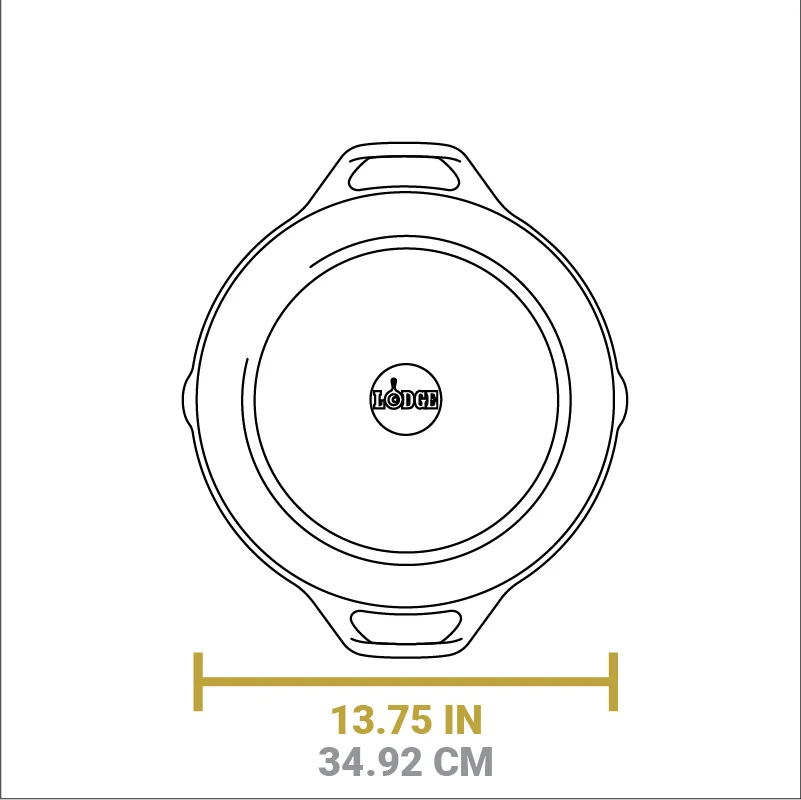Cast Iron Dual-Handle Pan - Image 48