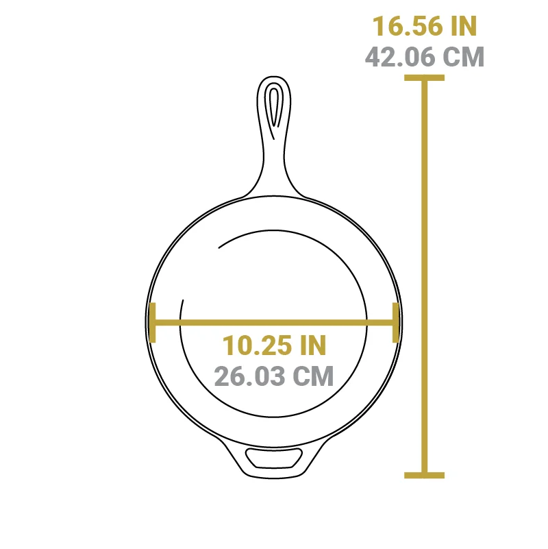 Cast Iron Covered Deep Skillet - Image 9