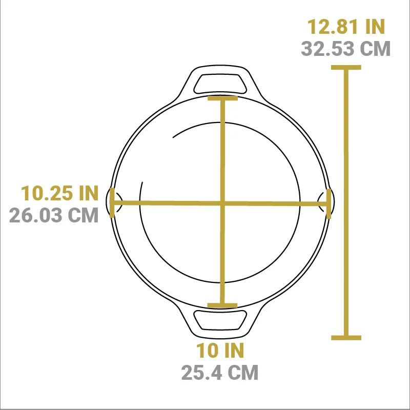 Cast Iron Dual-Handle Pan - Image 36